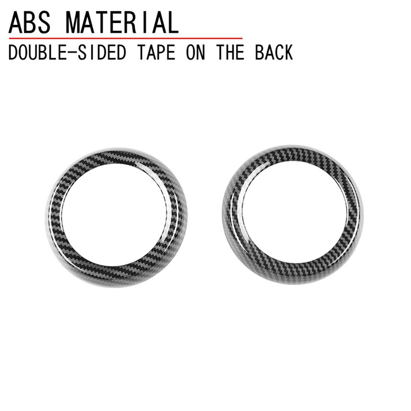 Khung Viền Lỗ Thông Gió A / C Bằng Sợi Carbon Cho Hyundai I10 2021 2022