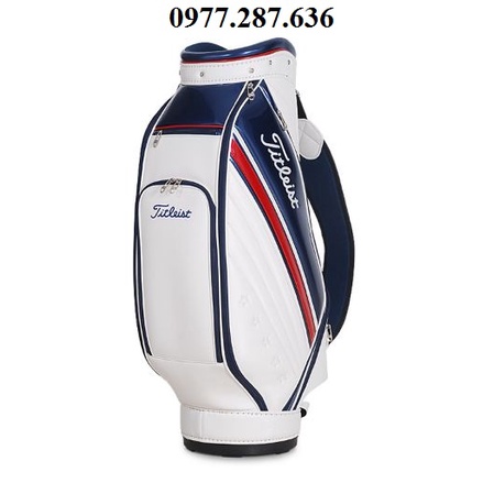 Túi đựng gậy golf Titleist túi gậy da PU gậy chống nước 5 ngăn cao cấpTM015