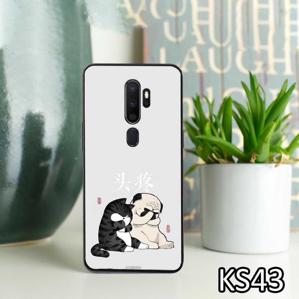 [SIÊU ƯU ĐÃI] Ốp lưng Oppo A5-2020/A9-2020 in hình CHÚ MÈO BÉO siêu đẹp, độc, lạ_KINGSTORE.HN_Ốp lưng điện thoại