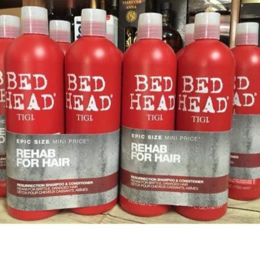 Dầu Gội TiGi Đỏ 750ML/Cặp [Phục Hồi Tóc Hư Tổn]