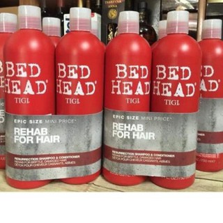 Dầu gội tigi đỏ 750ml/cặp
