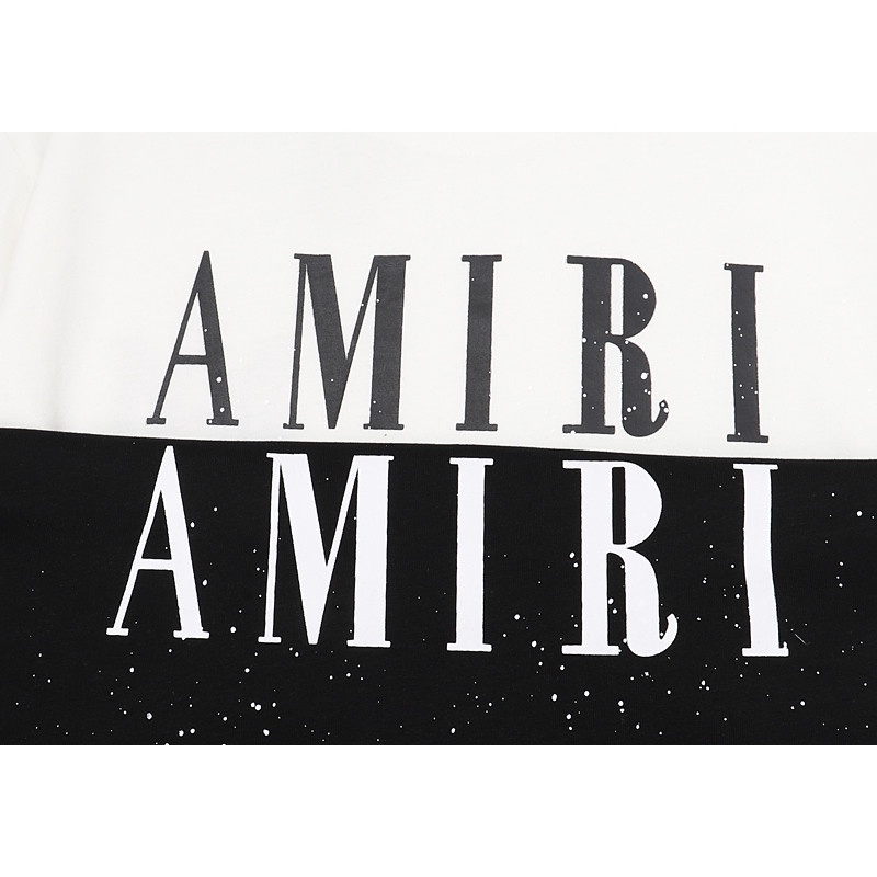 Áo Thun Thể Thao Tay Ngắn Cổ Tròn In Họa Tiết Đốm Màu Chất Liệu Cotton Thời Trang Unisex