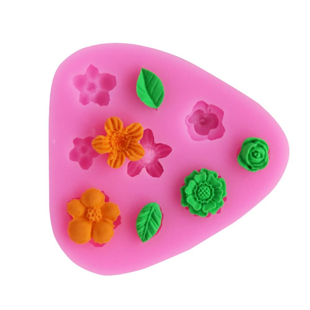 AUGUSTINA Khuôn Nướng Bánh Silicone Hình Hoa
