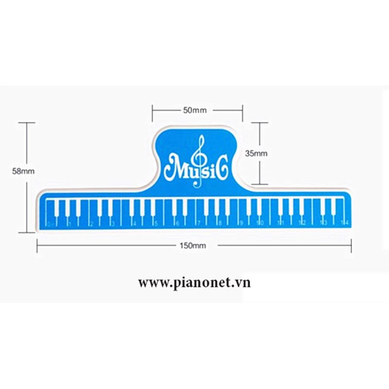 Kẹp Bản Nhạc [ Nhựa ] Dùng Để Kẹp Sách - Bản Nhạc Khi Chơi Piano | Phụ Kiện Đàn Piano