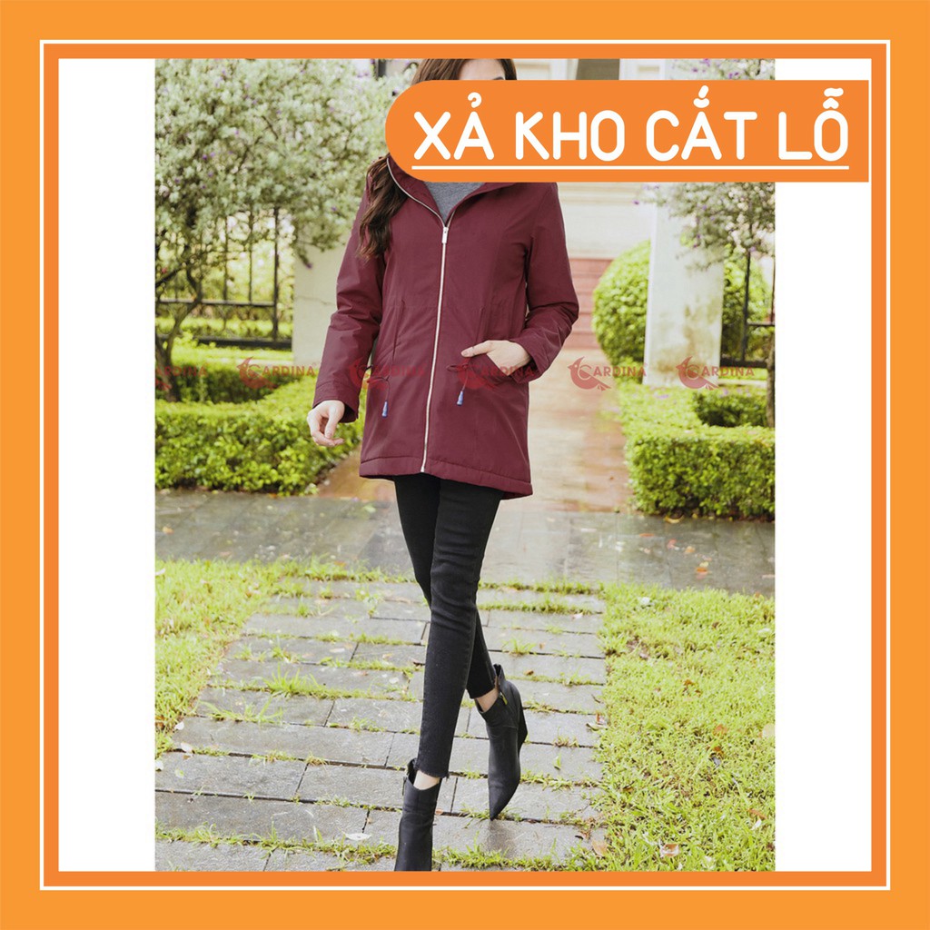 [SIÊU PHẨM MÙA ĐÔNG] Áo PARKA Nữ Lót Lông Cừu CARDINA Siêu Nhẹ, Siêu Ấm, Chống Thấm Nước