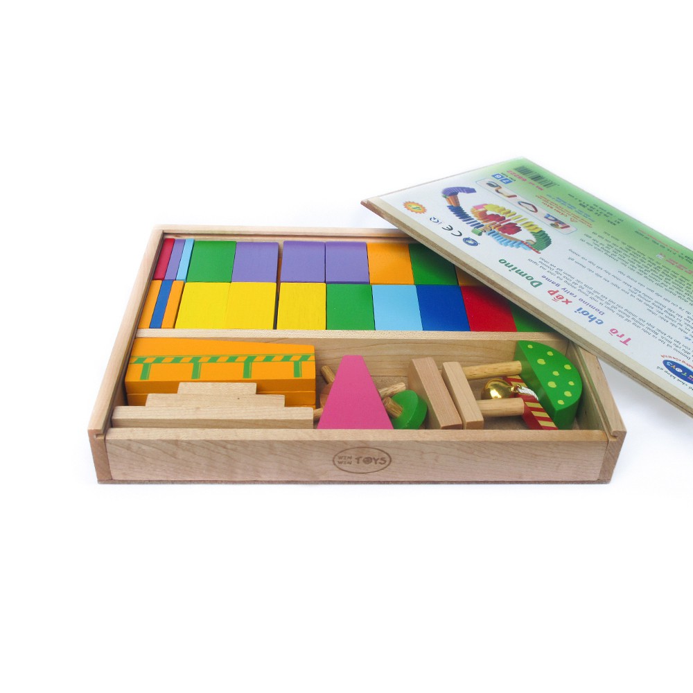 Đồ chơi gỗ Winwintoys Trò chơi xếp Domino
