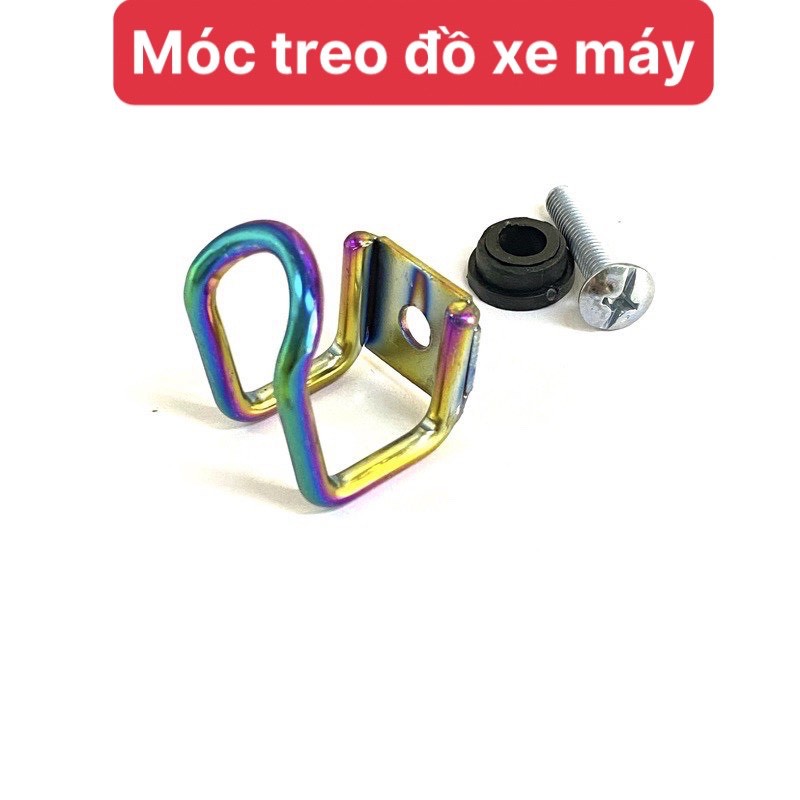 Móc Treo Đồ 7 màu TiTan Gắn Xe máy , Xe Điện Cực Đẹp