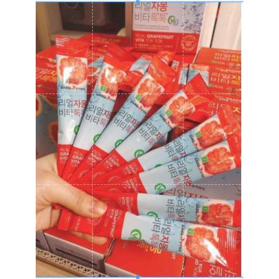 NƯỚC ÉP BƯỞI ĐẸP DA ĐẸP DÁNG SANGA VITA TOK TOK ( HỘP 30 GÓI )
