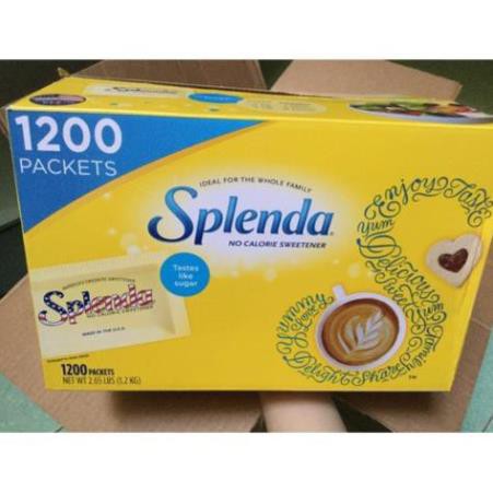 Đường ăn kiêng keto tiểu đường Splenda Mỹ DATE 2023 - 100 gói | BigBuy360 - bigbuy360.vn