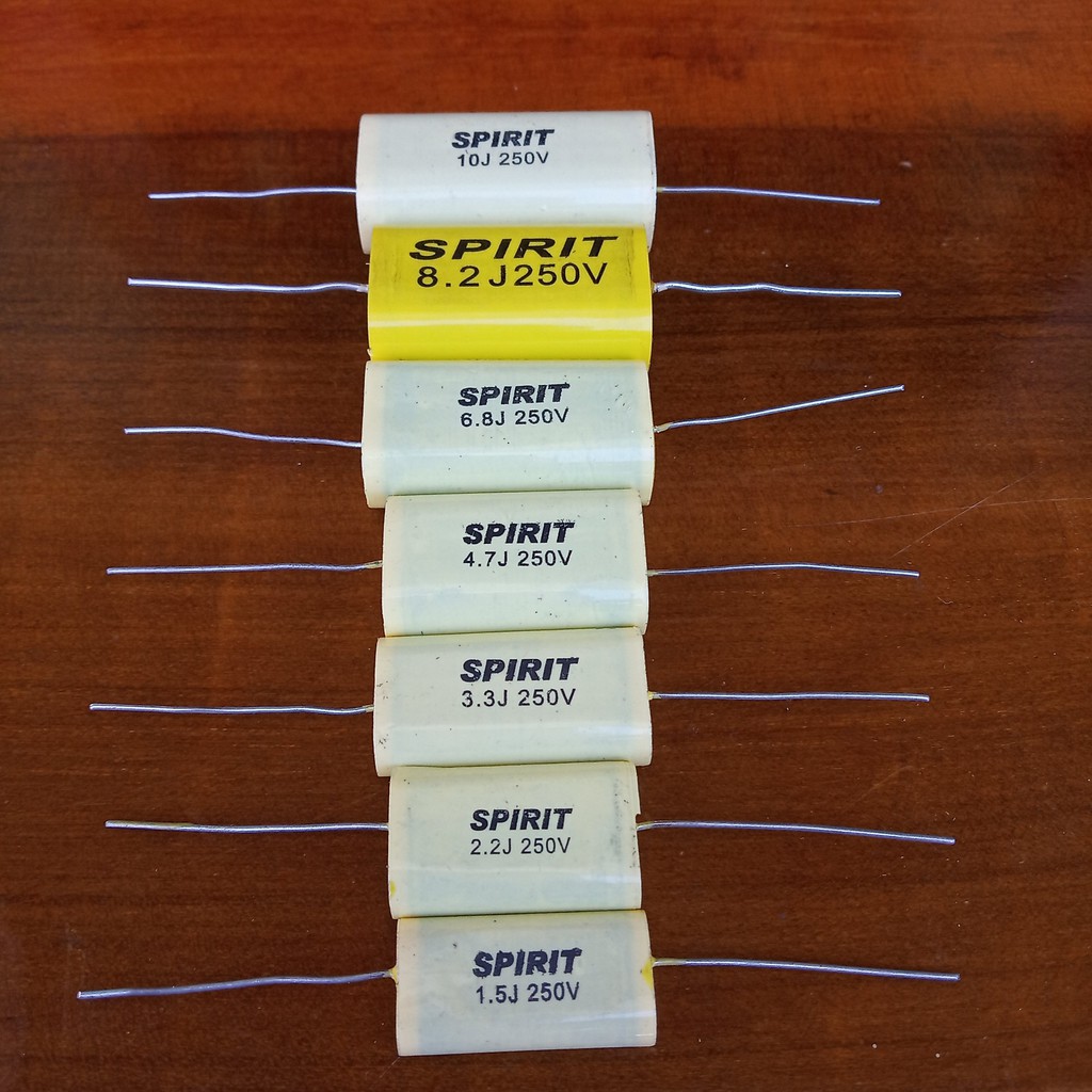 Tụ phân tần spirit các loại 1.5 đến 10uf