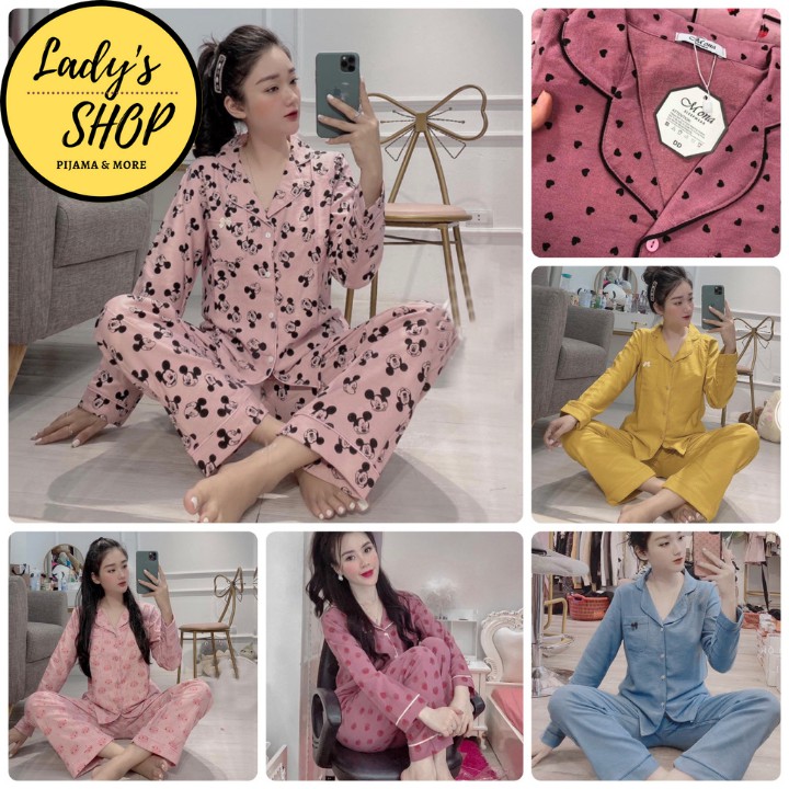 [MẪU MỚI] Đồ Bộ Pijama - Bộ Nhung Tăm Tay Dài Cao Cấp [HÀNG ĐẸP CHUẨN | BigBuy360 - bigbuy360.vn