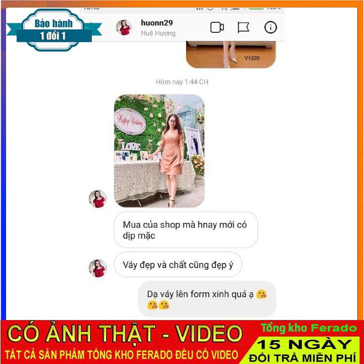 [ xả kho ] MiD Đầm xòe màu nude thiết kế V1198 Mie Design kèm ảnh thật