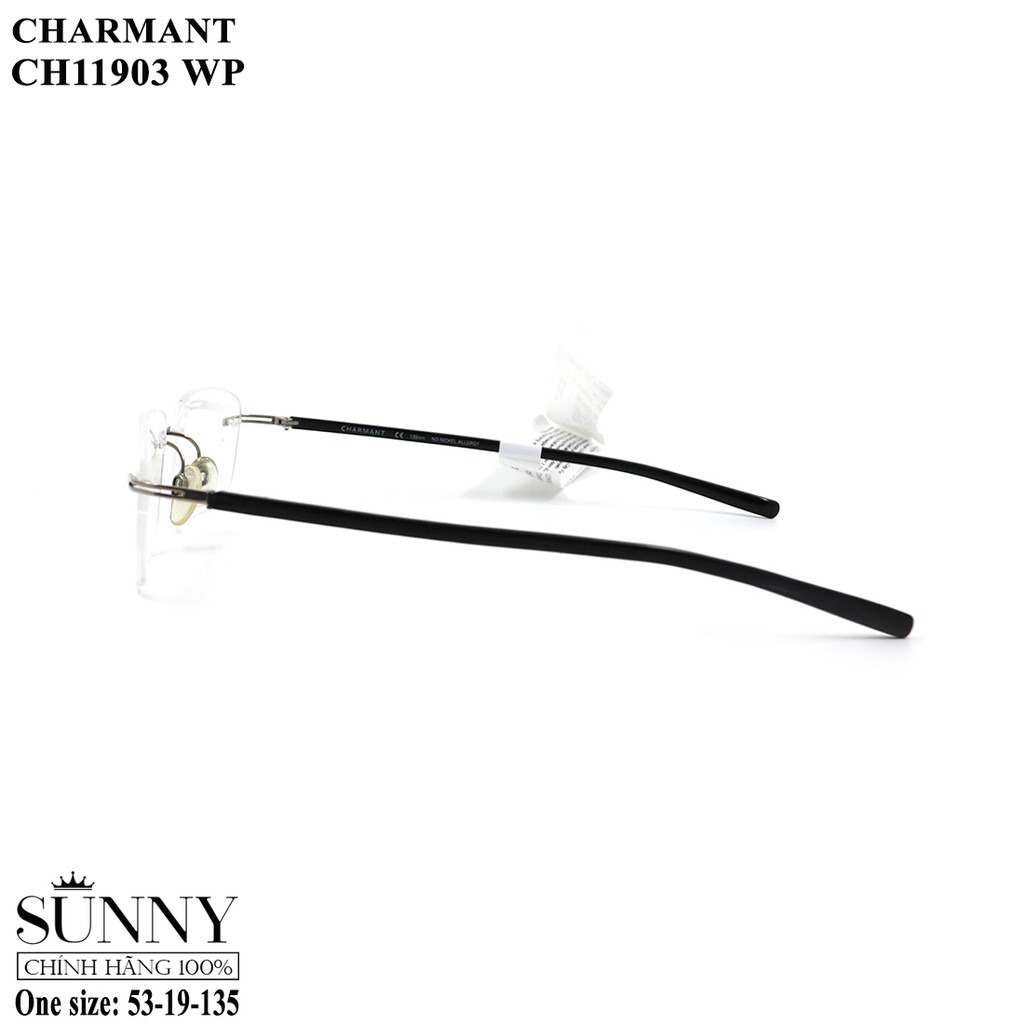 CH11903 WP - Gọng kính Charmant chính hãng Italia, bảo hành toàn quốc