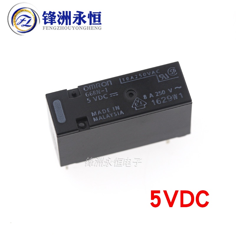 Rơ Le G6rn-1 5VDC 12VDC 24VDC DC5V 12V 24V 5 Pins 8A Chất Lượng Cao