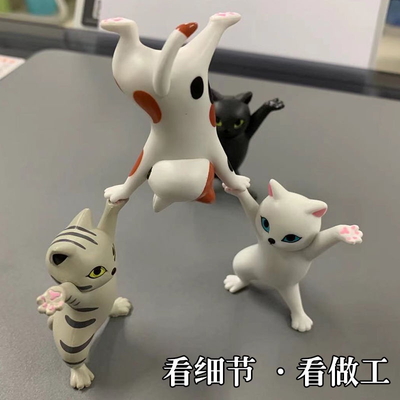 Đồ Chơi Búp Bê Mèo Đang Nâng Cao Dễ Thương