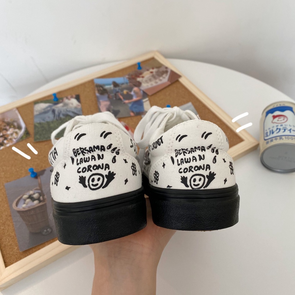 [SẴN] Giày thể thao nữ đế bằng cao 4cm basic mã ZAYTO vải canvas bata mới hot trend phong cách retro ulzzang đẹp cá tính