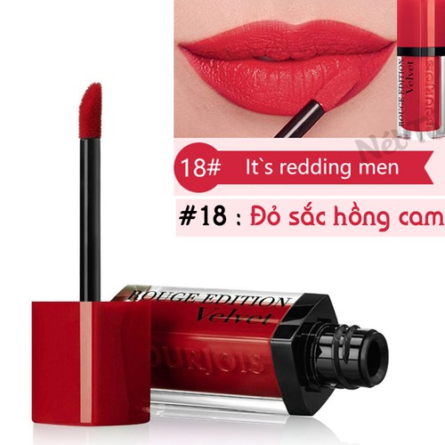 Son kem lì BOURJOIS ROUGE EDITION VELVET 03-13-18