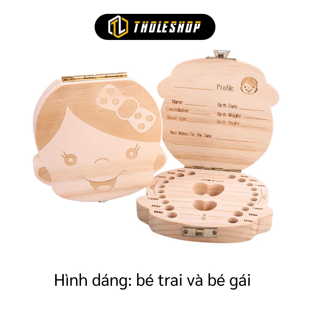 Hộp Đựng Răng Sữa - Khay Lưu Trữ, Cất, Bảo Quản Răng Cho Bé, Giữ Kỉ Niệm Đáng Nhớ 4114