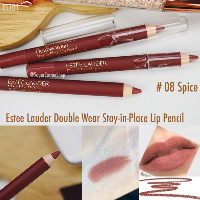 Chì Kẻ Viền Môi Estee Lauder Double Wear Stay In Place Lip Pencil màu spice Shopee Việt Nam