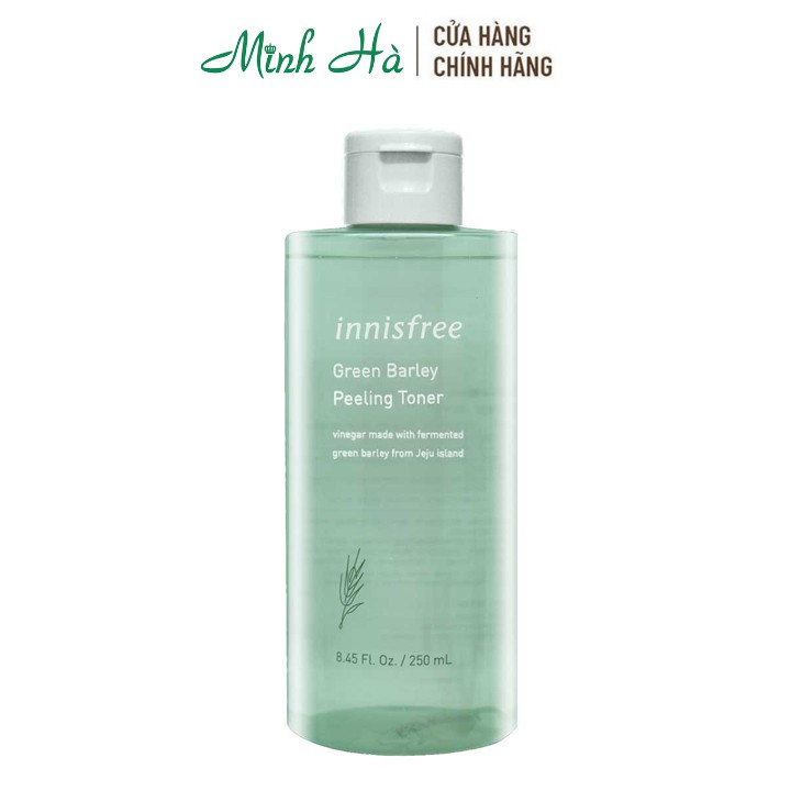 Nước hoa hồng Innisfree Green Barley Peeling Toner 250ml