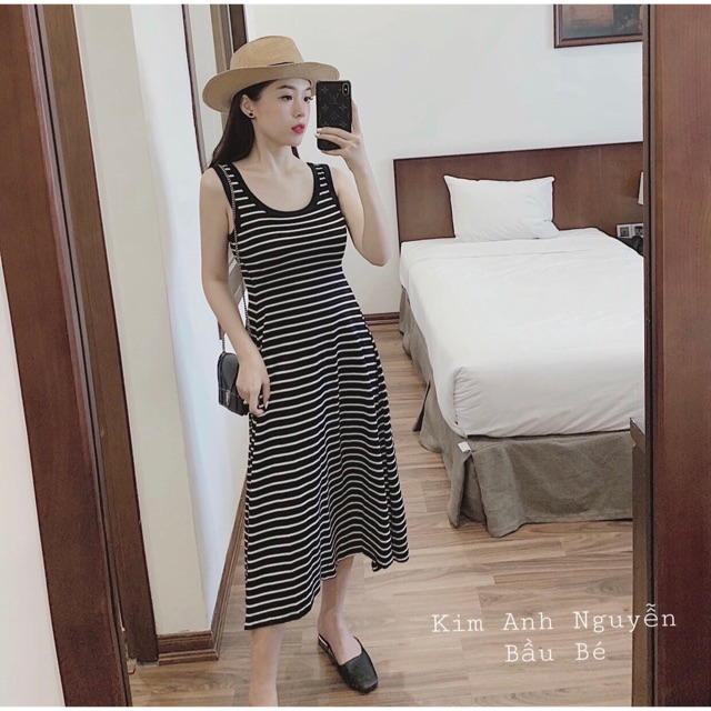 Váy maxi cotton cực mát