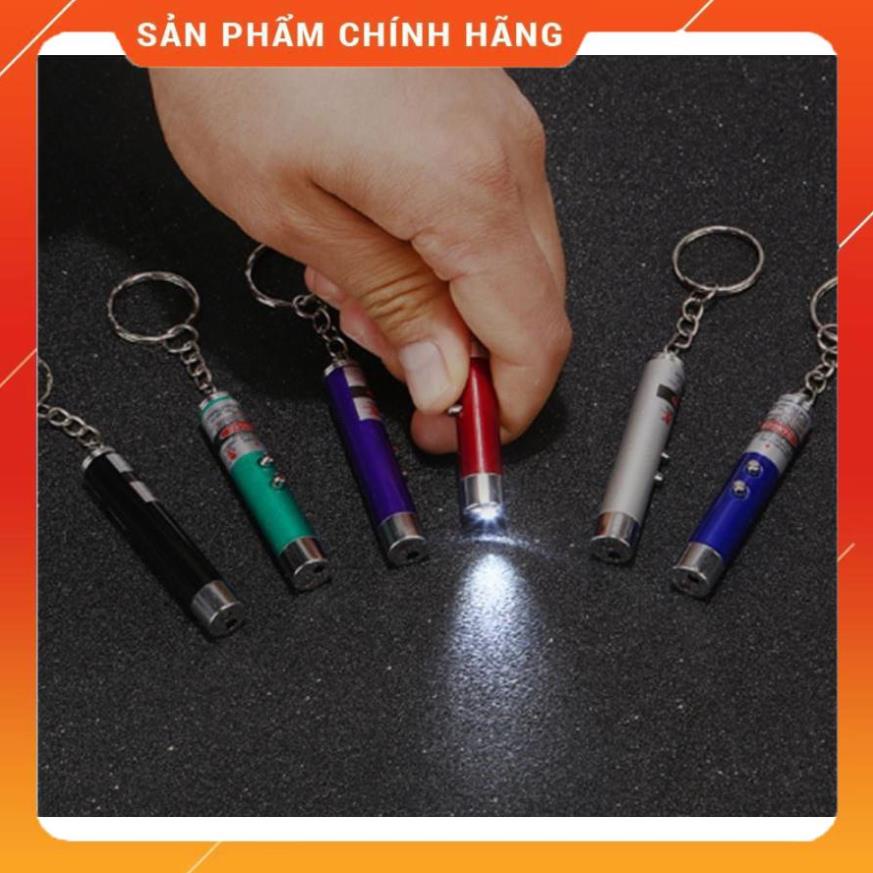 Bút trình chiếu laser, bút chỉ bảng, đèn pin mini 3 trong 1