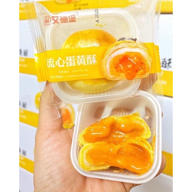 2KG Bánh Pía Trứng Muối Ngàn Lớp Tan Chảy Loại Ngon Nhất - Kimsa Nhân Trứng Muối Tan Chảy Thơm Béo Ăn Là Mê