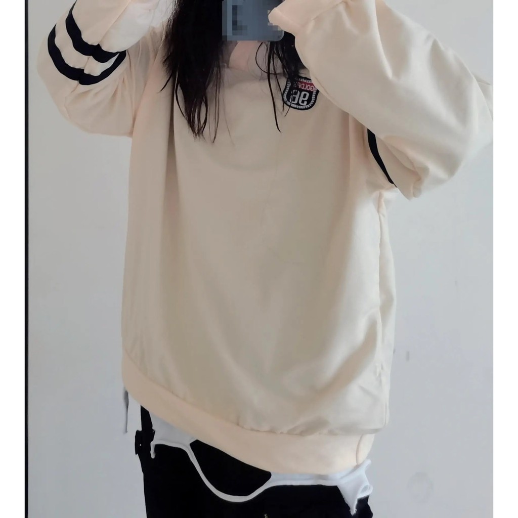 ORDER _áo sweater cổ polo ulzzang oversize