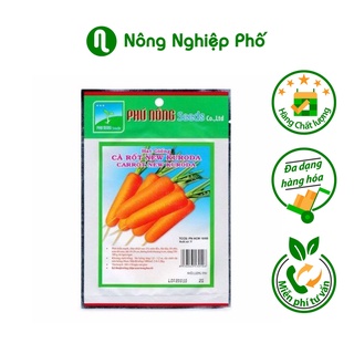 Hạt Giống Cà Rốt New Kuroda PHÚ NÔNG Gói 2 Gram