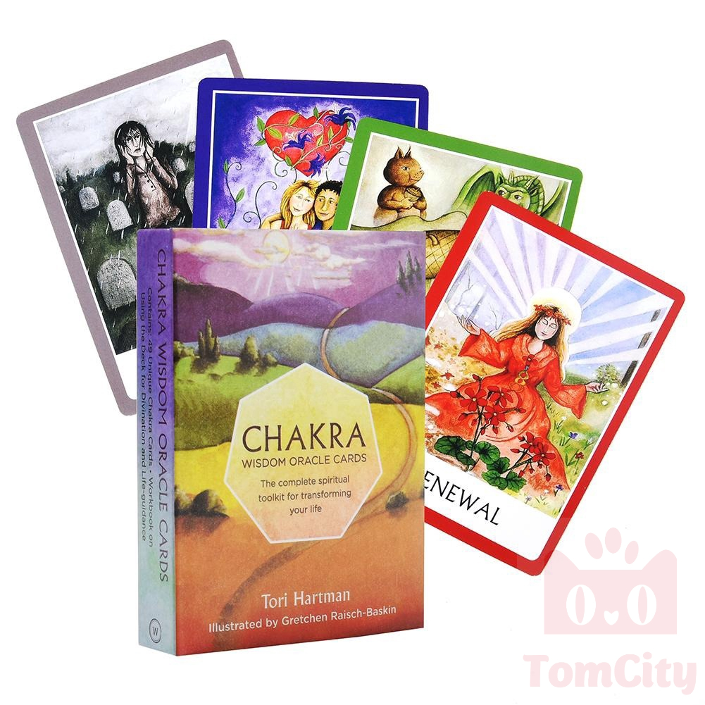 Bộ bài Tarot - Chakra Wisdom Oracle Chất Lượng Cao