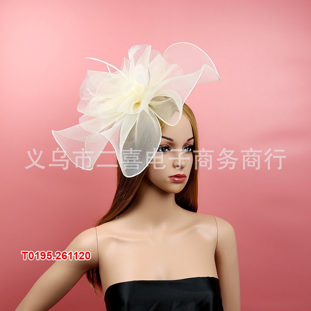 Mũ lưới thời trang cho cô dâu mẫu mới nhất