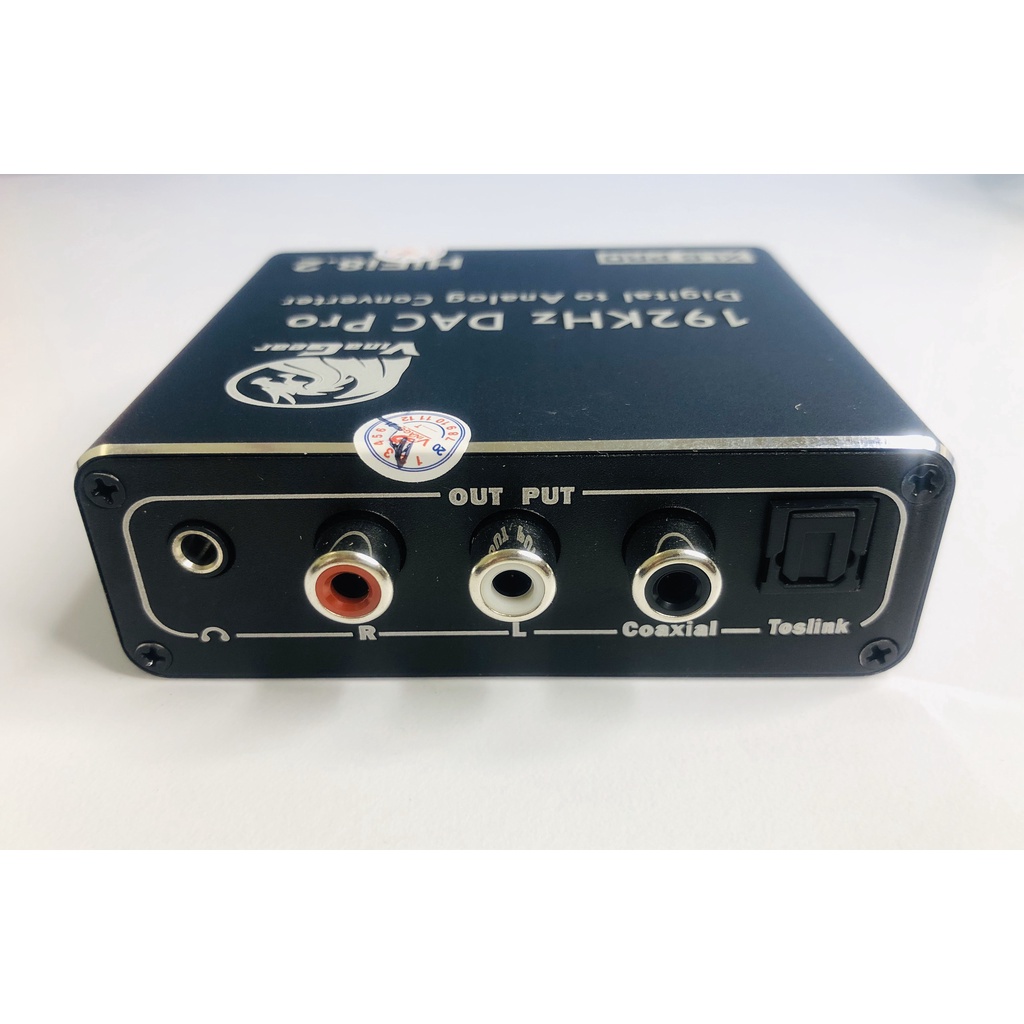 BỘ CHUYỂN ĐỔI ÂM THANH DIGITAL SANG ANALOG VINAGEAR XL6 PRO CHÍNH HÃNG.