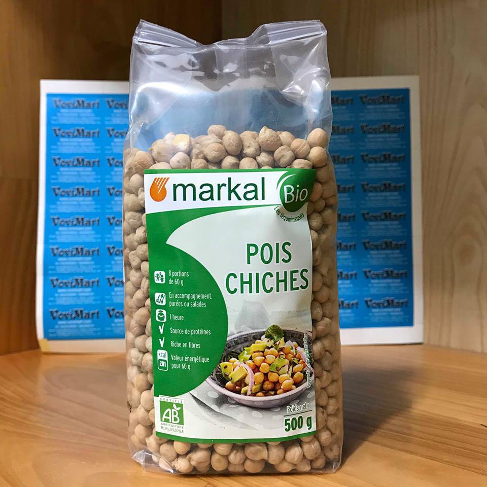 Hạt Đậu Gà Hữu Cơ Markal 500g