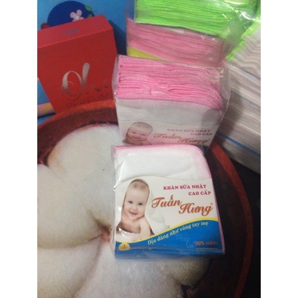 Khăn sửa cao cấp 4 lớp cực mịn