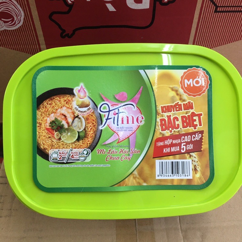 Mì gói Fitme hộp 6 gói