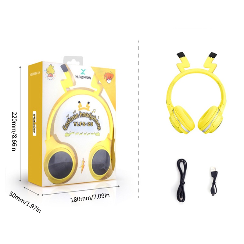 NEX For Computer PC Laptop Gaming Headset Luminous Effect Light Over-Head Headphone
