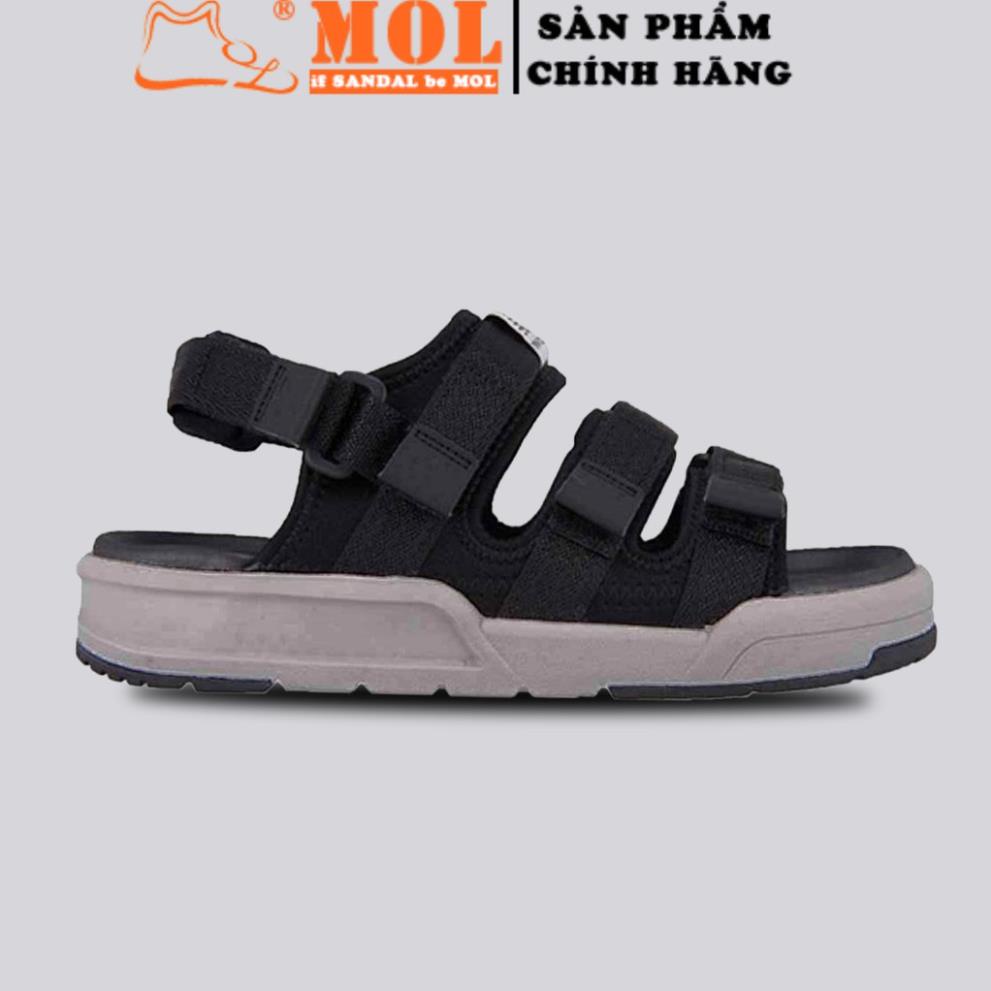 Giày sandal Vento unisex nam nữ 3 quai ngang có quai hậu tháo rời cho cặp đôi mang đi học đi biển du lịch NV1001BB po