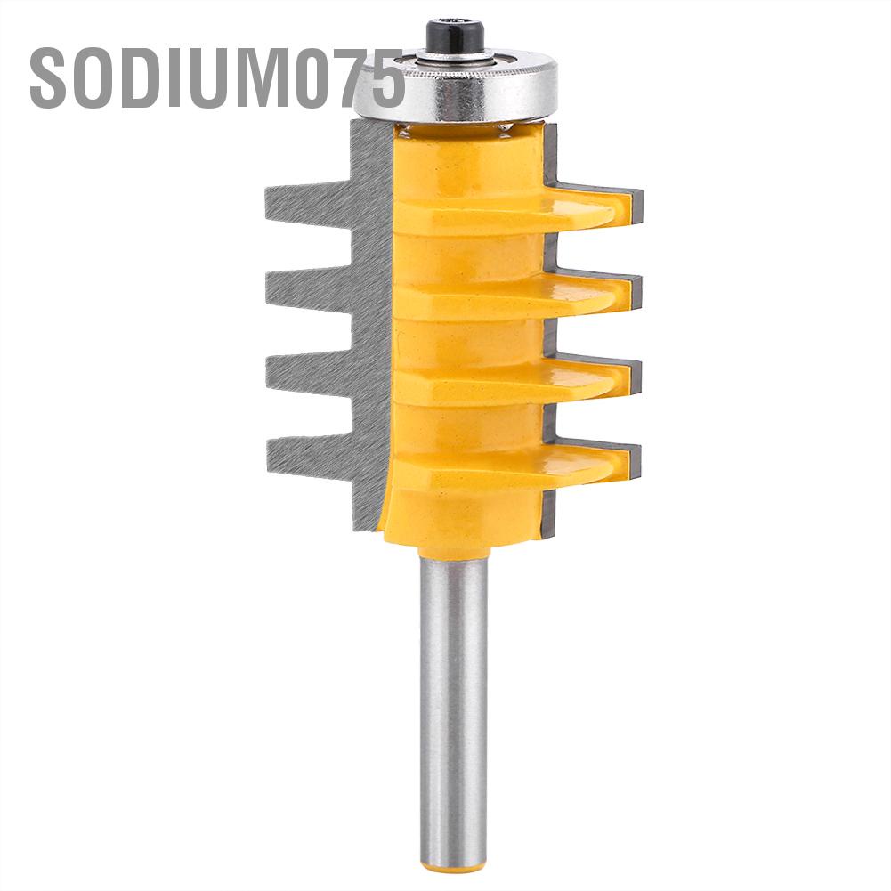 Có thể bán buôn 1pc Chế biến gỗ Bộ định tuyến xi măng cacbua có thể đảo ngược Bit 1-3 / 8 &quot;Diam * 1/4&quot; Shank Sodium075 Hàng giao ngay