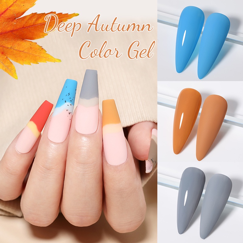 Lọ sơn móng tay gel UV UR SUGAR màu hồng / xanh dương / tím lấp lánh 7ml