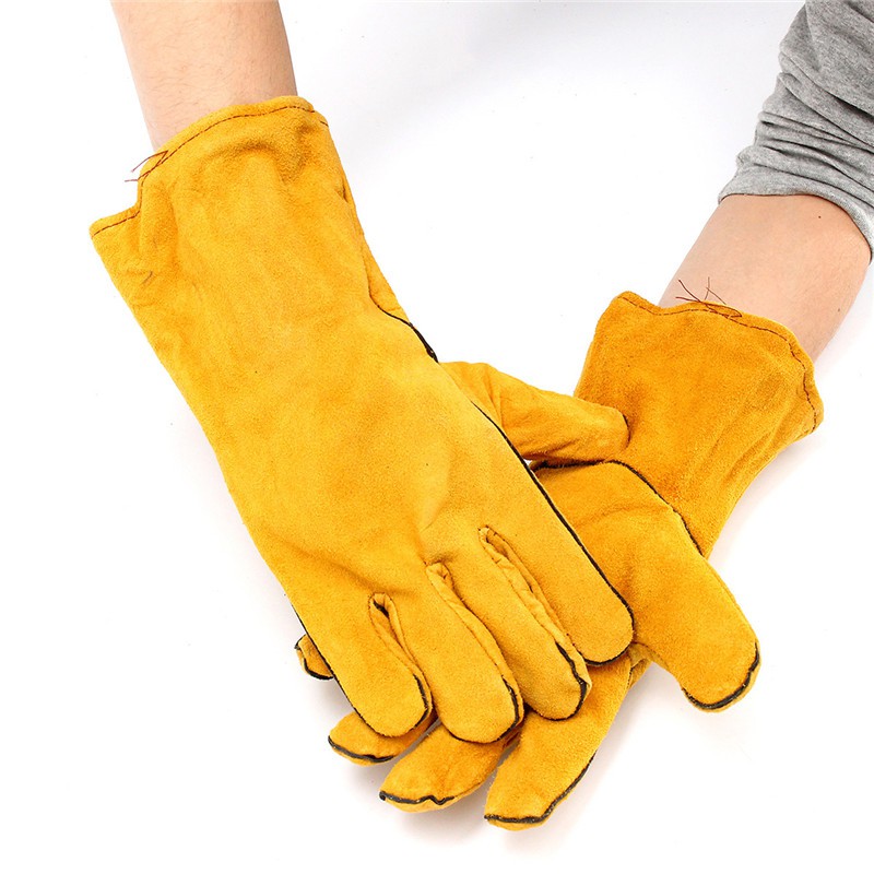 Găng tay da hàn bảo hộ cho thợ hàn-Găng tay công nghiệp người bạn đáng tin cậy của bạn