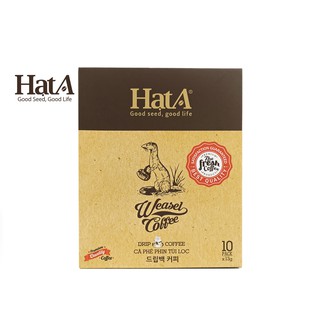 Cà phê chồn túi lọc Hạt A Cafe Weasel Legend Coffee Drip 130gr