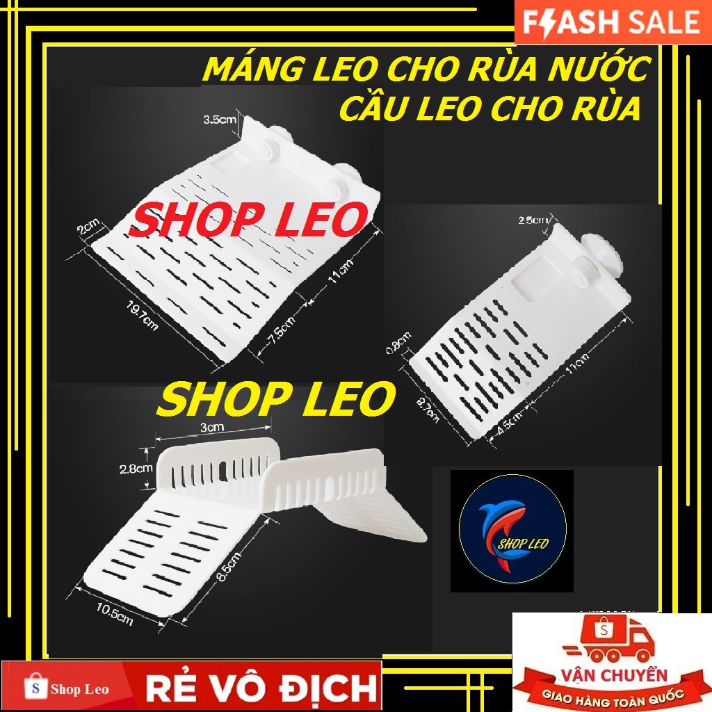 MÁNG LEO CHO RÙA NƯỚC - Phụ kiện bể rùa - bò sát