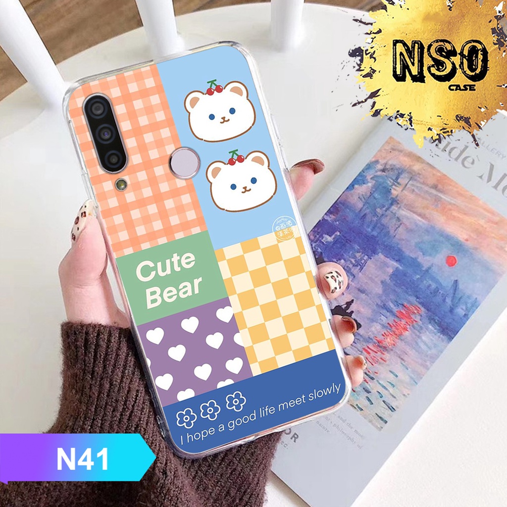 Ốp Lưng Vsmart joy 3 - Vsmart Joy 1 - 1 Plus - Vsmart Joy 2 plus  In Hình Họa tiết gấu đẹp dễ thương