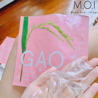 Combo 10 setMặt nạ GẠO thương hiệu nổi tiếng MOI