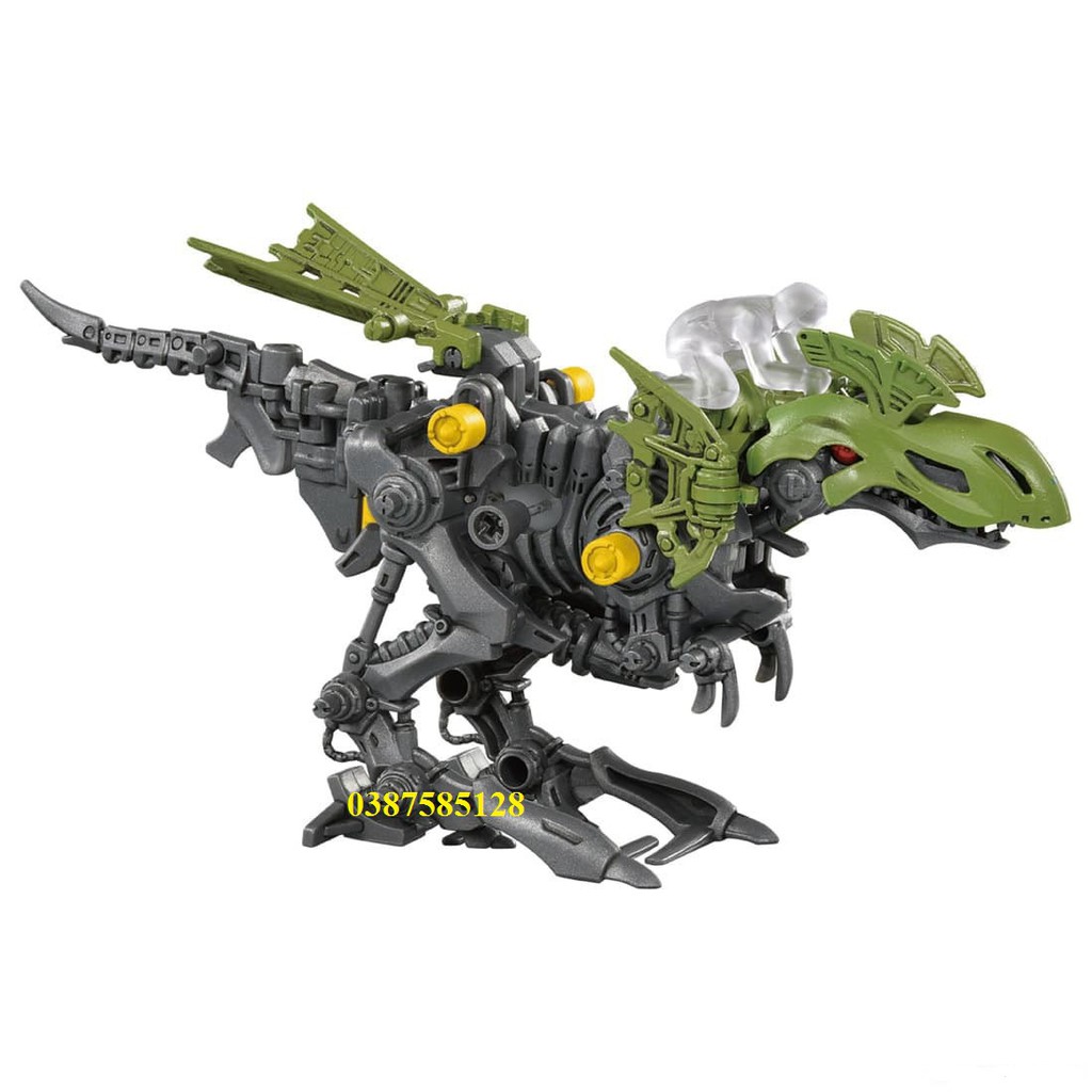 GHÉP HÌNH THÚ VƯƠNG ĐẠI CHIẾN ZOIDS. XUẤT XỨ TAKARA TOMY - NHẬT BẢN. MÃ SẢN PHẨM ZW23 DILOPHOS