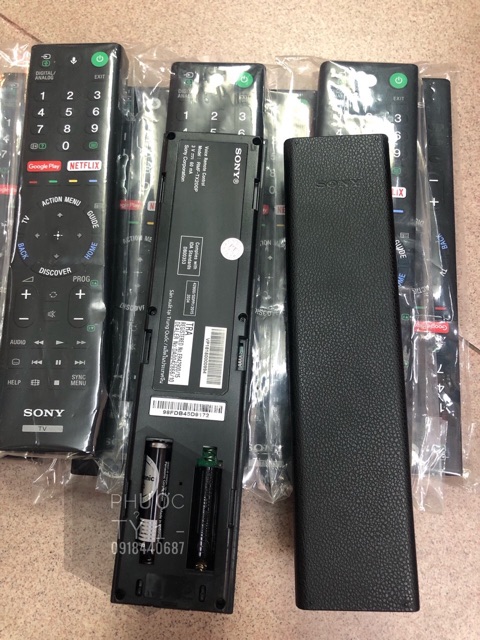 Remote tivi điều khiển giọng nói Sony RMF-TX200P phím nổi - Chính hãng