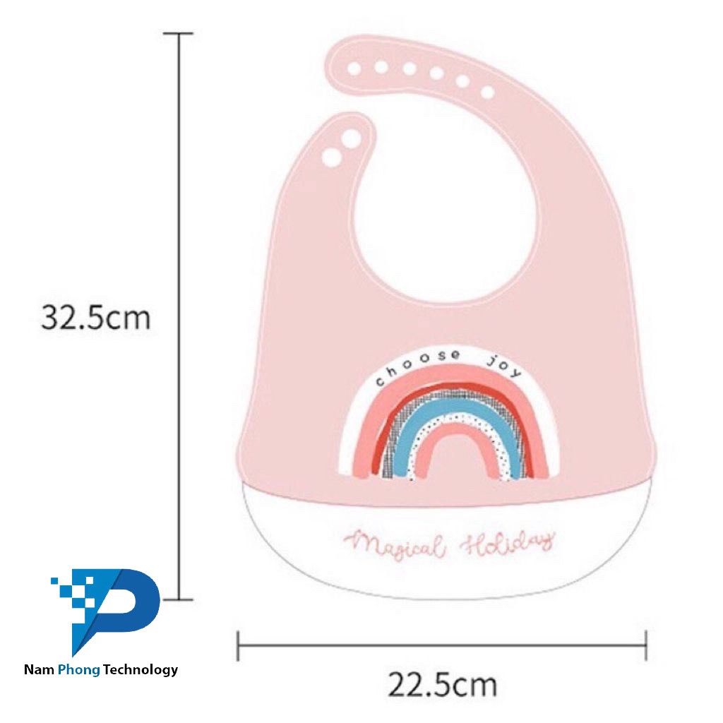 YẾM ĂN DẶM CHO BÉ CHẤT LIỆU SILICON CAO CẤP MỀM MẠI