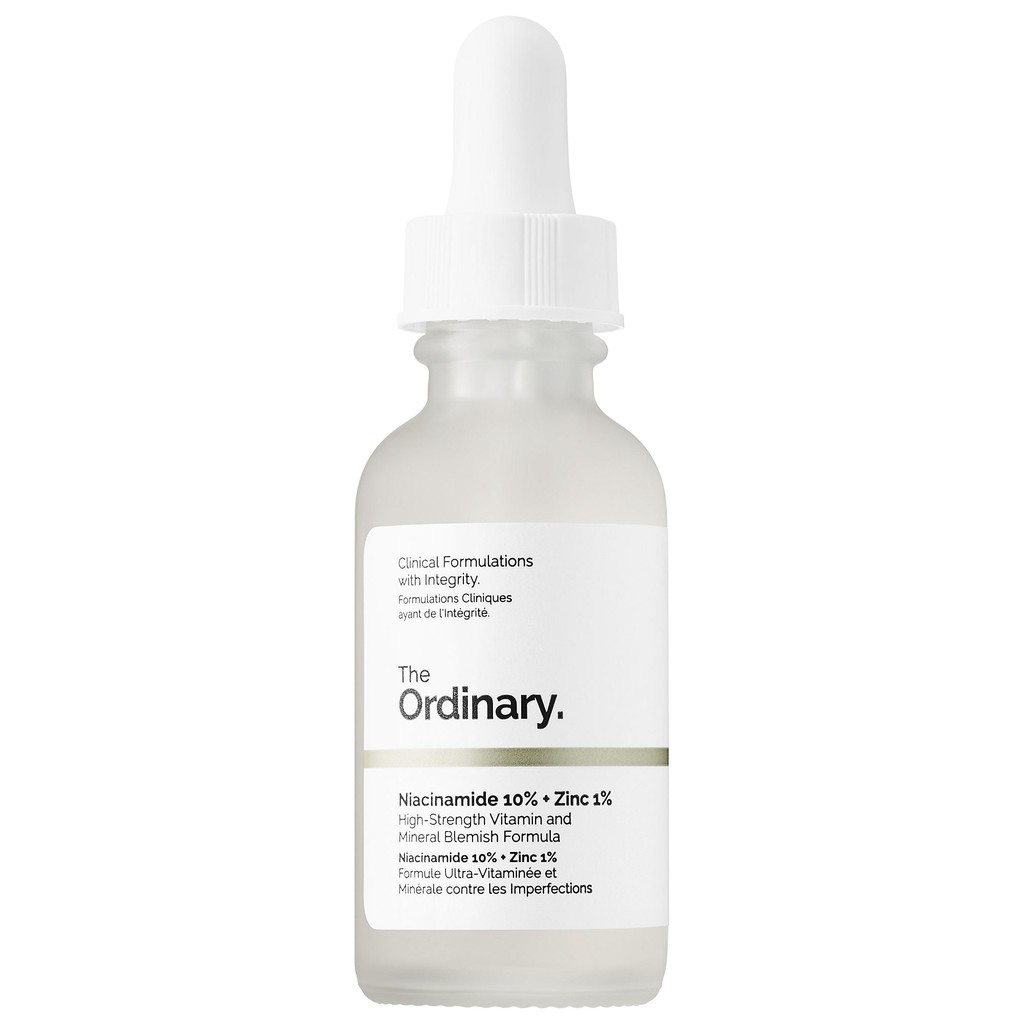 [Hàng Sephora] The Ordinary Niacinamide 10% + Zinc 1% kiềm dầu, mờ thâm mụn, se lỗ chân lông