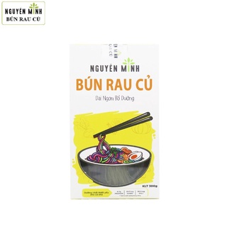 Mì rau củ| bún rau củ nguyên minh sấy lạnh dai ngon bổ dưỡng hộp 300gr
