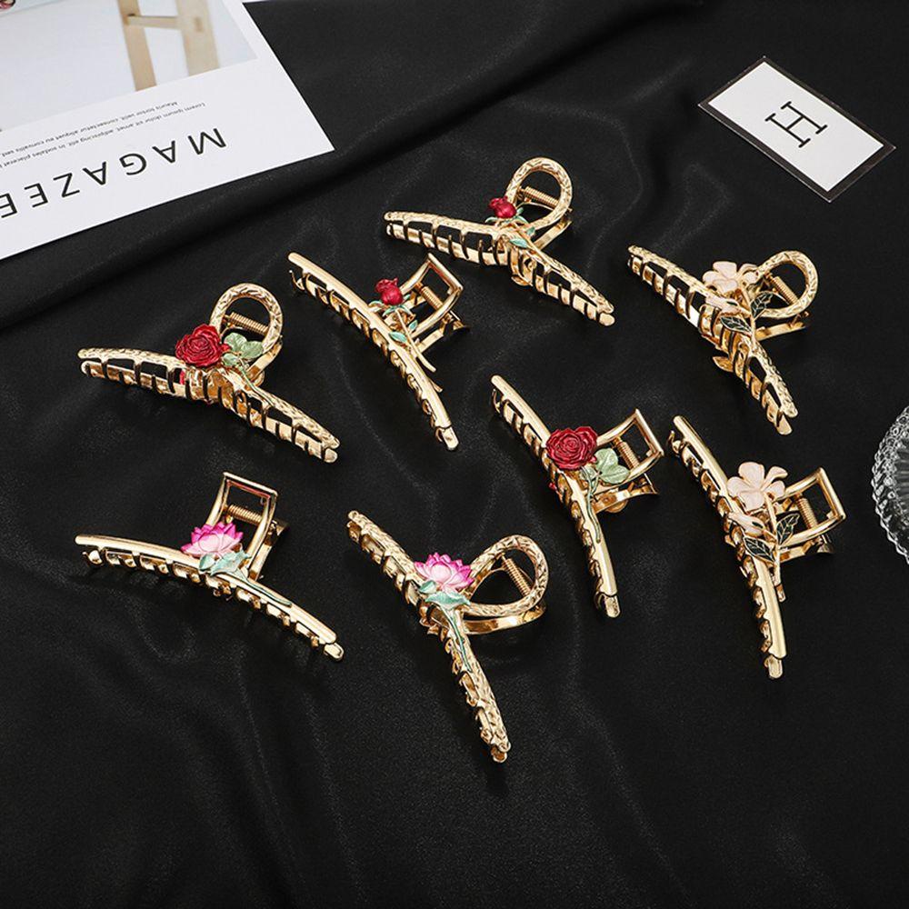 Kẹp Càng Cua Tạo Kiểu Tóc Bằng Kim Loại MIHAN1|Băng Đô Hoa Cài Tóc Cho Nữ